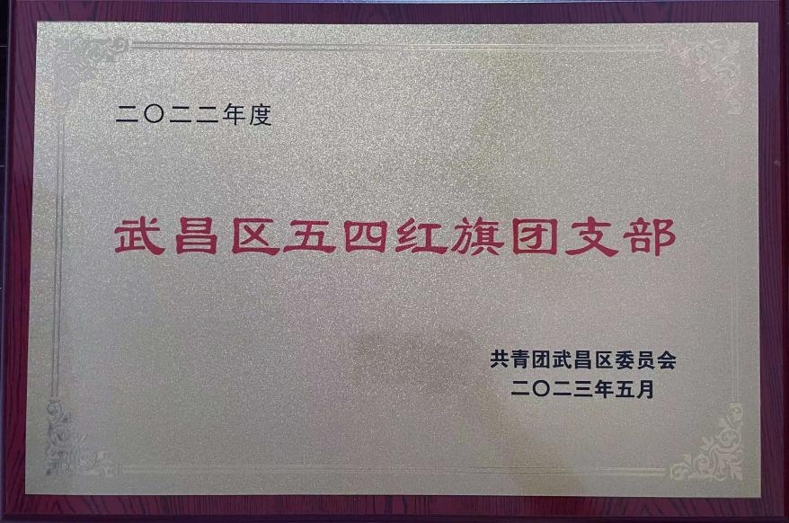 喜报！团武昌区委表彰beat365四个先进集体和个人！