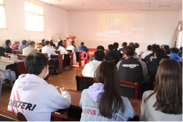 beat365组织《中央宣讲团在教育部开展的学习贯彻党的十九届五中全会精神报告会》学习活动